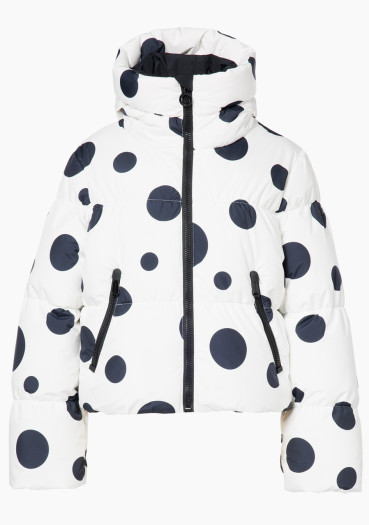 szczegóły Goldbergh Grand Ski Jacket Dot Cream