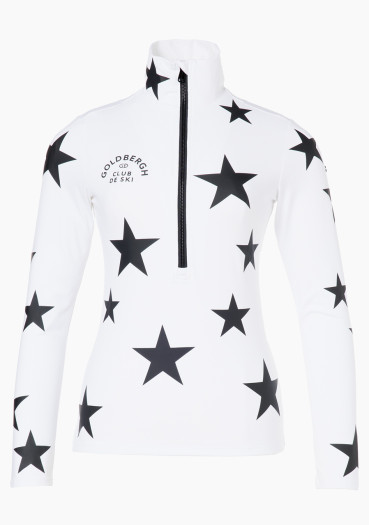 szczegóły Goldbergh Galactique Ski Pully White/Black