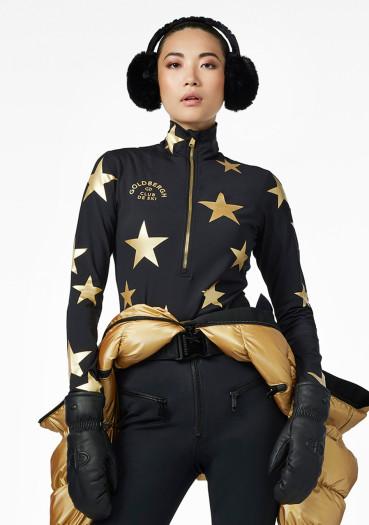 szczegóły Goldbergh Galactique Ski Pully Black/Gold