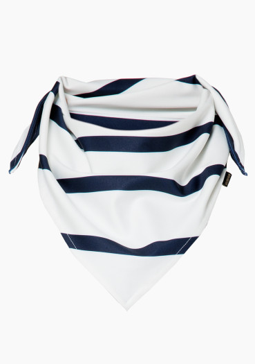 szczegóły Goldbergh Marine Scarf Breton Stripe Cream/Blue