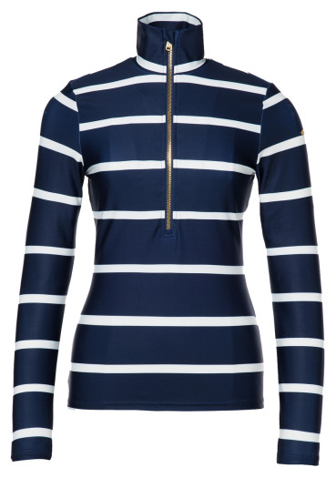 szczegóły Goldbergh Maxime Ski Pully Breton Stripe Blue/Cream