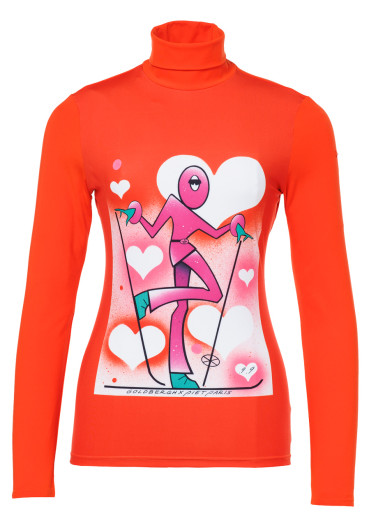szczegóły Goldbergh Femme Long Sleeve Tee Orange