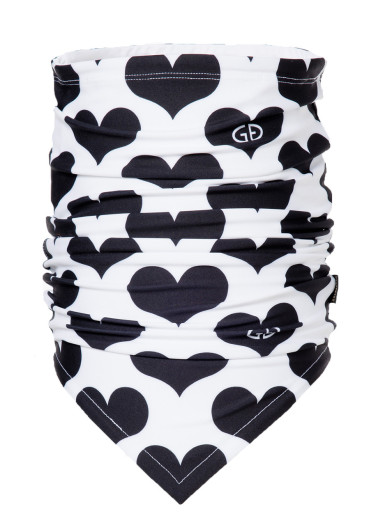 szczegóły Goldbergh Pepette Neckwarmer White/Black