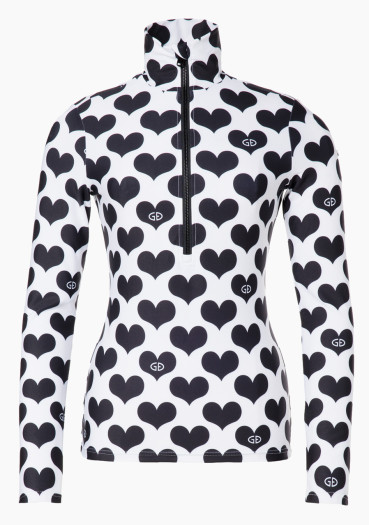 szczegóły Goldbergh Chérie Ski Pully White/Black
