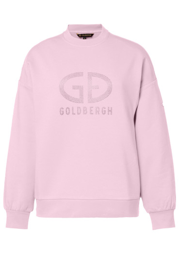szczegóły Damska bluza Goldbergh Embrasse Crew Neck Sweater Candy