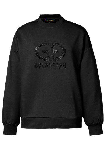 szczegóły Goldbergh Embrasse Crew Neck Sweater Black