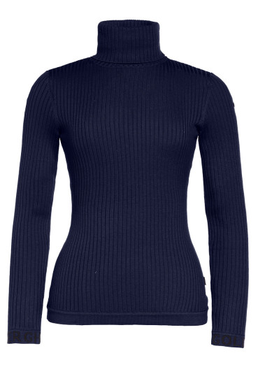 szczegóły Damski sweter Goldbergh Mira Long Sleeve Knit Sweater French Blue