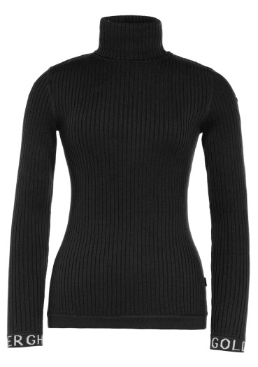 szczegóły Goldbergh Mira Long Sleeve Knit Sweater Black