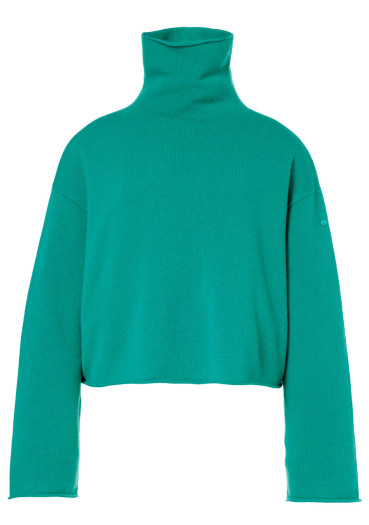 szczegóły Goldbergh Lourdes Long Sleeve Knit Sweater Ice Green