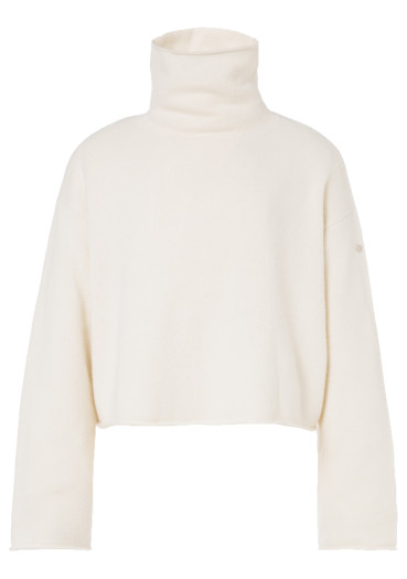 szczegóły Goldbergh Lourdes Long Sleeve Knit Sweater Champagne