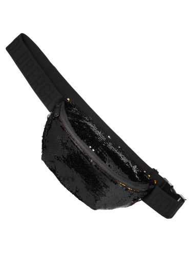 szczegóły Goldbergh Glitter Fanny Pack Black