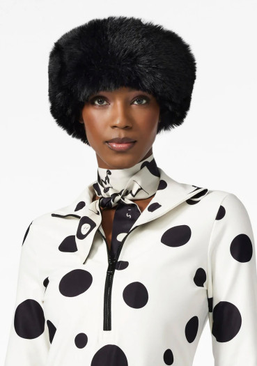 szczegóły Goldbergh Froid Fluffy Headband Black