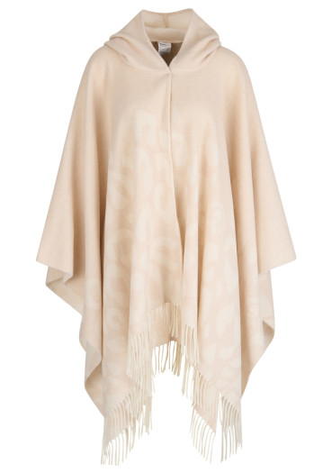 szczegóły Damskie Poncho Sportalm 1819830778 Skimming Stone