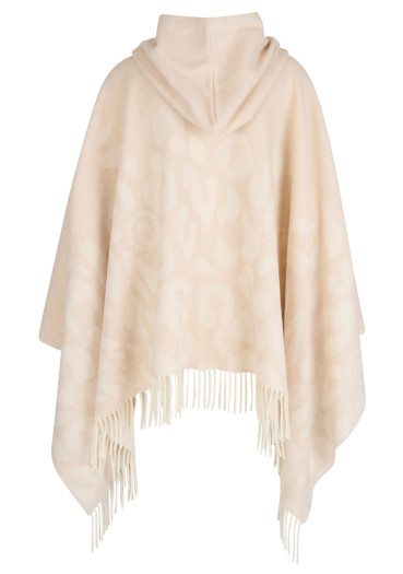 szczegóły Damskie Poncho Sportalm 1819830778 Skimming Stone