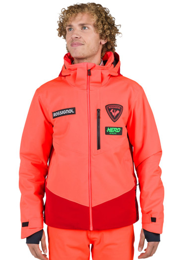 szczegóły Pánská bunda Rossignol Hero Blackside JKT Orange