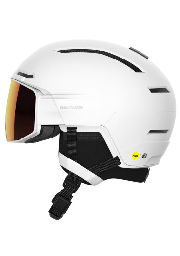 szczegóły Kask narciarski Salomon DRIVER PRIME SIGPHOTO MIPS White