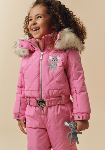 szczegóły Dětský overal Poivre Blanc W24-1030-Bbgl Ski Overall Orchid Pink