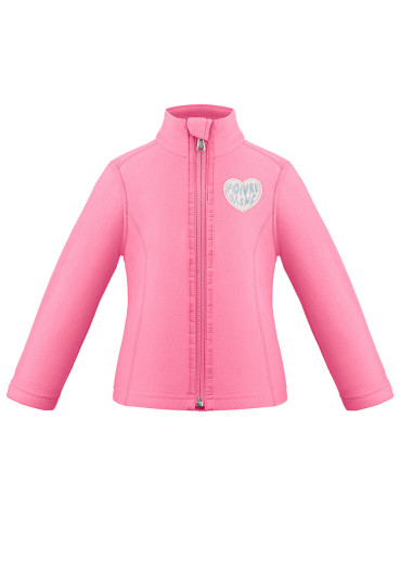 szczegóły Bluza dziecięca Poivre Blanc W24-1500-Bbgl Micro Fleece Jacket Orchid Pink