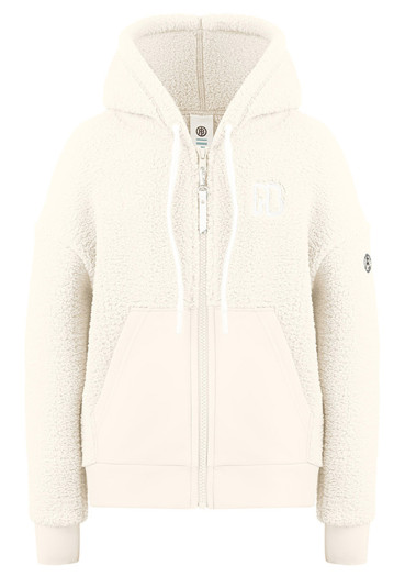 szczegóły Dětská mikina Poivre Blanc W24-5401-Jrgl Sherpa Hoody Jacket Natural White