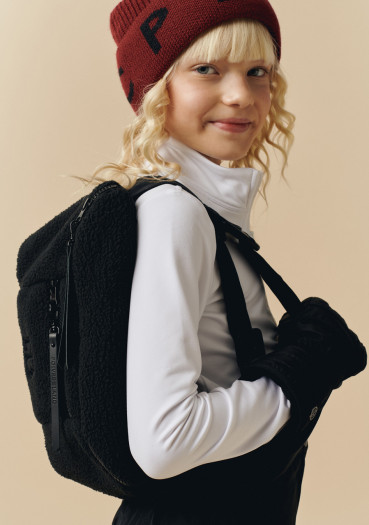 szczegóły Saszetka biodrowa damska Poivre Blanc W24-9091-Wo Neoprene Large Banana Natural Black