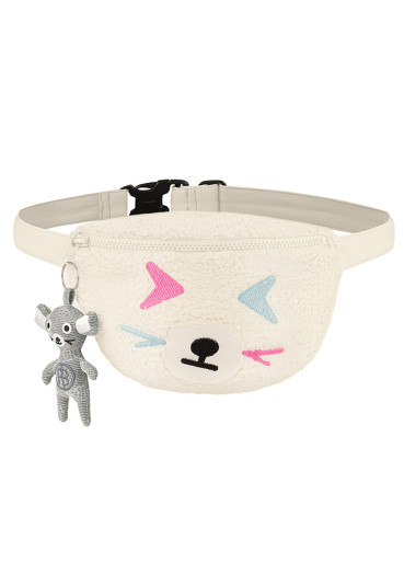 szczegóły Dámská ledvinka Poivre Blanc W24-9190-Bbgl Sherpa Waist Bag Natural White