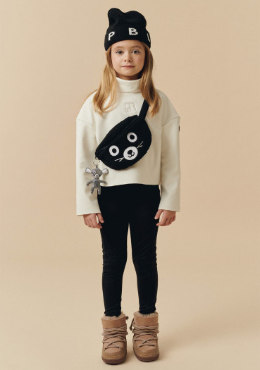 szczegóły Dětská ledvinka Poivre Blanc W24-9190-Bbgl Sherpa Waist Bag Black