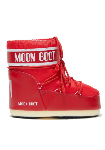 szczegóły Buty damskie Moon Boot Icon LOW Nylon-D001 Red