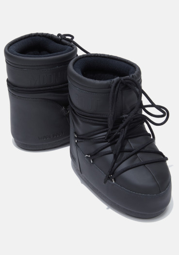 szczegóły Buty damskie Moon Boot Icon LOW Rubber-N001 Czarne