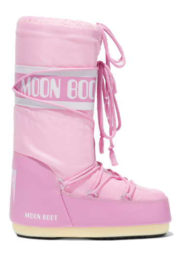 szczegóły Damskie śniegowce Moon Boot Icon Nylon-J001 Różowe