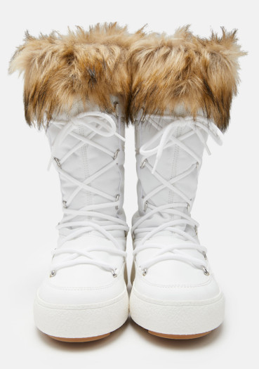 szczegóły Buty damskie Moon Boot LTrack Monaco Wp-A001 Białe