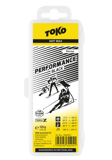 szczegóły Toko TripleX performance 120g černý parafin