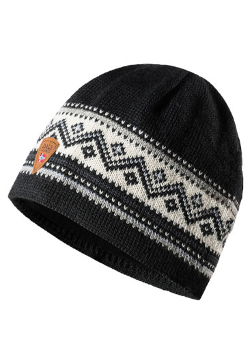 szczegóły Czapka Dale of Norway Vail Hat F Black White Grey Sand