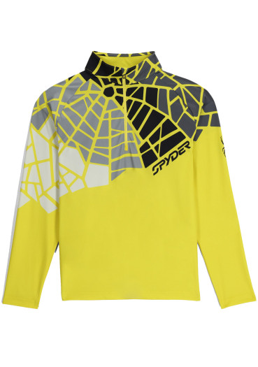 szczegóły Pánský rolák Spyder Men Legacy 1/2 Zip-Sweaters-Acid Yellow