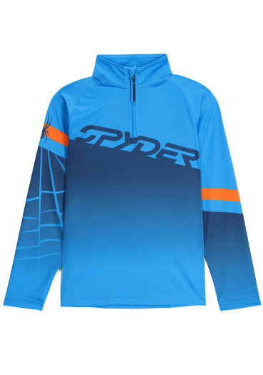 szczegóły Dětský rolák Spyder Boy Incline 1/2 Zip - Aether Blue 