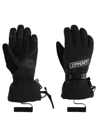 szczegóły Pánské rukavice Spyder Men Overweb Gtx Gloves-Black