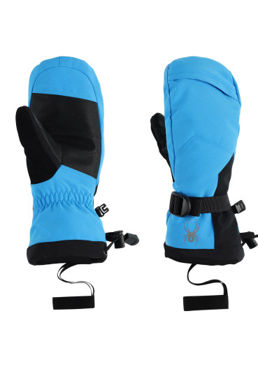 szczegóły Spyder Boy Youth Finn Ski Mittens-Gloves-Aether Blue