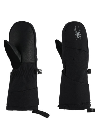 szczegóły Spyder Boy Toddler Cubby Ski Mittens-Gloves-Black