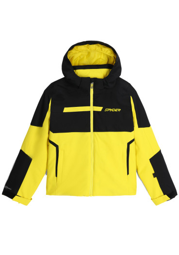 szczegóły Dětská bunda Spyder Boy Challenger Jacket - Acid Yellow