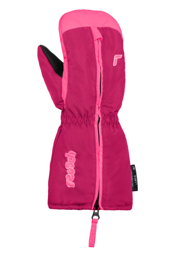 szczegóły Dětské rukavice Reusch Tom Mitten 3329 fuchs purp/knockout pink 