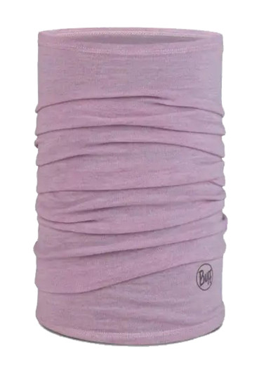 szczegóły Buff 113022.640.10 Merino Midweight Melange Lilac Sand