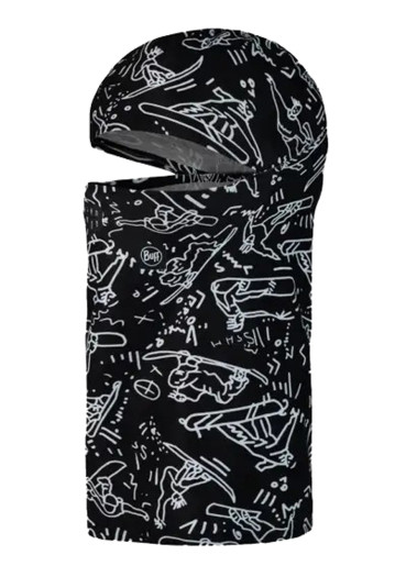szczegóły Komin-kominiarka Buff 132517.999.10 Thermonet® Hinged Balaclava Tivat Black