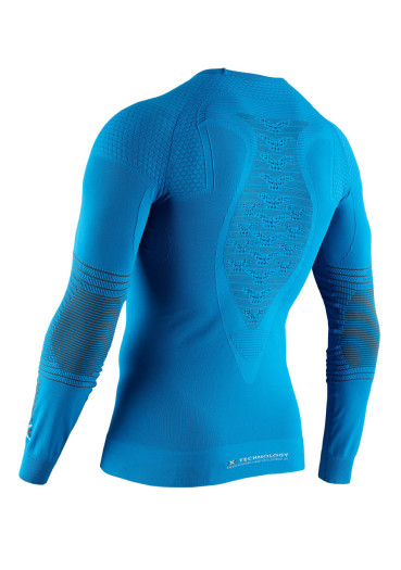 szczegóły Męska koszulka termoaktywna X-BIONIC® Energizer 4.0 Shirt LG SL Men – Teal Blue/Anthracite