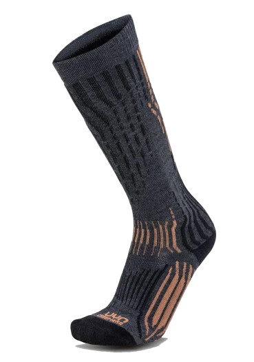 szczegóły UYN W Ski Cashmere Socks Grey Stone/Copper J257