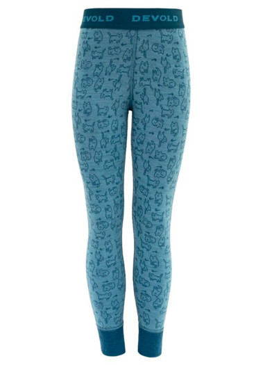 szczegóły Dětské kalhoty Devold Duo Active Merino Longs Kids Moon
