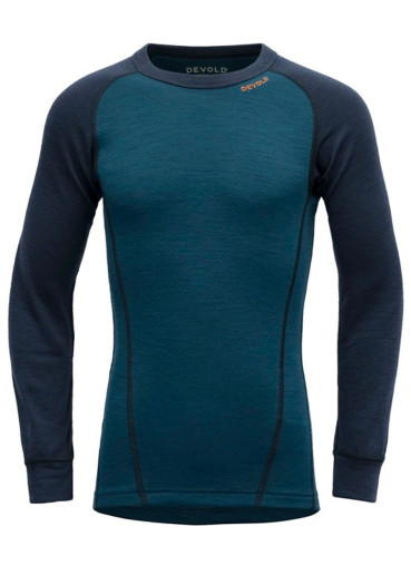 szczegóły Dětské tričko Devold Duo Active Merino Shirt Junior Ink