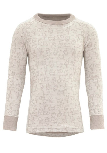 szczegóły Dětské triko Devold Duo Active Merino Shirt Kids Raw White