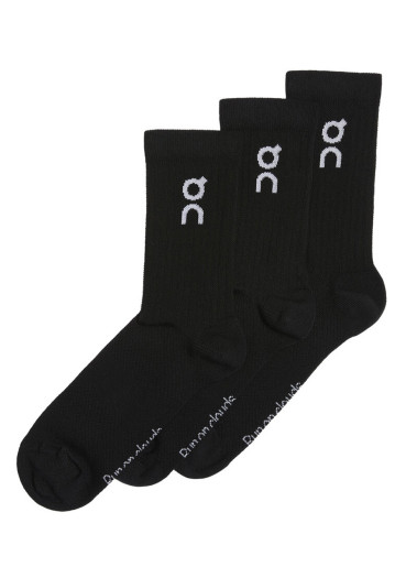 szczegóły On Running Logo Sock 3-Pack, Black