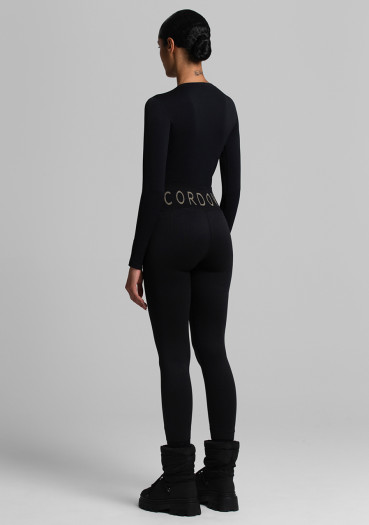 szczegóły Legginsy damskie Cordova Base Layer Bottom Onyx