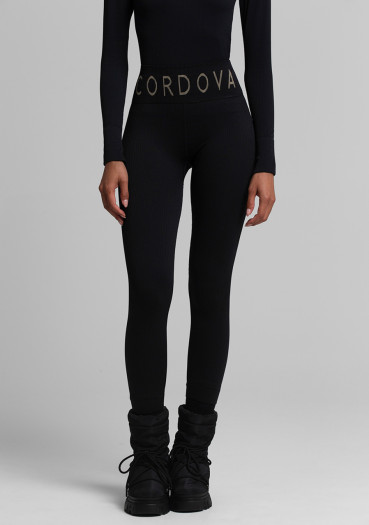 szczegóły Legginsy damskie Cordova Base Layer Bottom Onyx