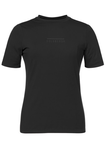 szczegóły Goldbergh Isla Short Sleeve Top Black